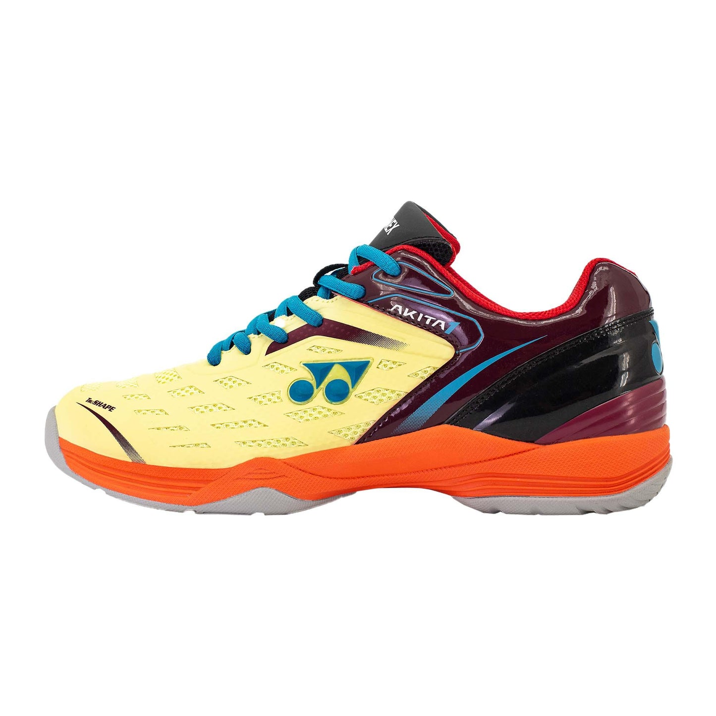 YONEX BADMINTON SHOES AKITA DUAL COLOR - VOLT / PINE GREEN