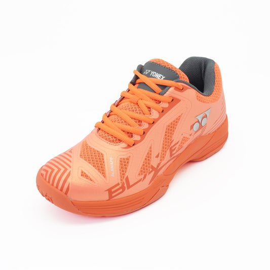 YONEX BLAZE 3 BADMINTON SHOES HYPER ORANGE/MIDNIGHT TURQUOIS