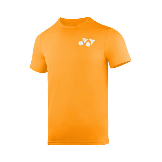 YONEX UNISEX ROUND NECK SHIRT 2815 BRIGHT MARIGOLD