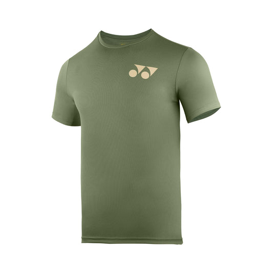 YONEX UNISEX ROUND NECK SHIRT 2815 OLIVE