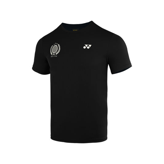 YONEX UNISEX ROUND NECK SHIRT 2790 JET BLACK