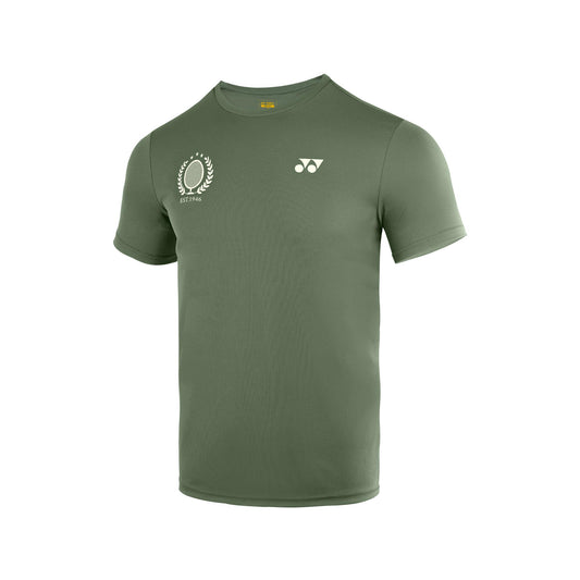 YONEX UNISEX ROUND NECK SHIRT 2790 OLIVINE