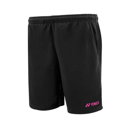 YONEX SHORTS MEN 2641 JET BLACK/ROSE OF SHARON