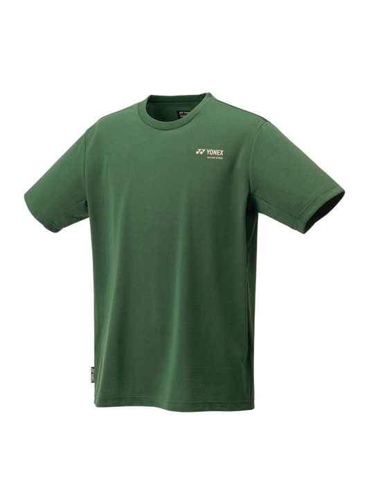 YONEX NATURAL SERIES UNISEX SHIRT 16833EX OLIVE GREEN