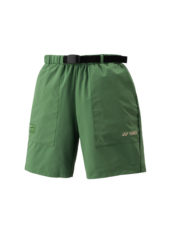 YONEX NATURAL SERIES UNISEX SHORTS 15232EX OLIVE GREEN