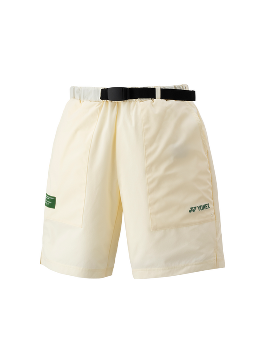 YONEX NATURAL SERIES UNISEX SHORTS 15232EX ICE BEIGE