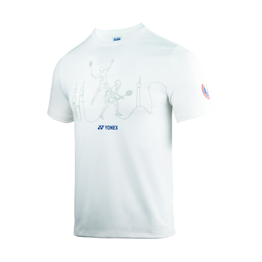 YONEX MALAYSIA MASTER 2023 T-SHIRT 2612 WHITE