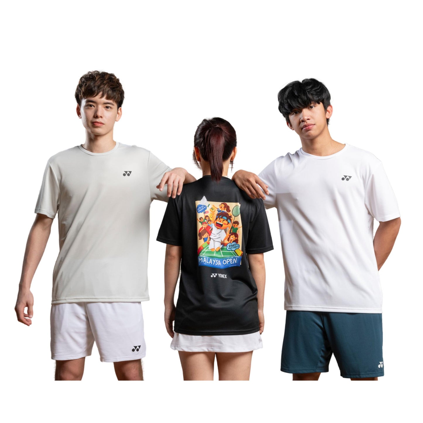 YONEX MALAYSIA OPEN 2025 T-SHIRT 2931 WHITE