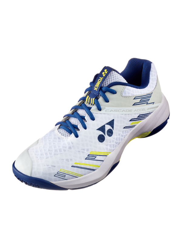 YONEX POWER CUSHION CASCADE ACCEL WHITE/NAVY