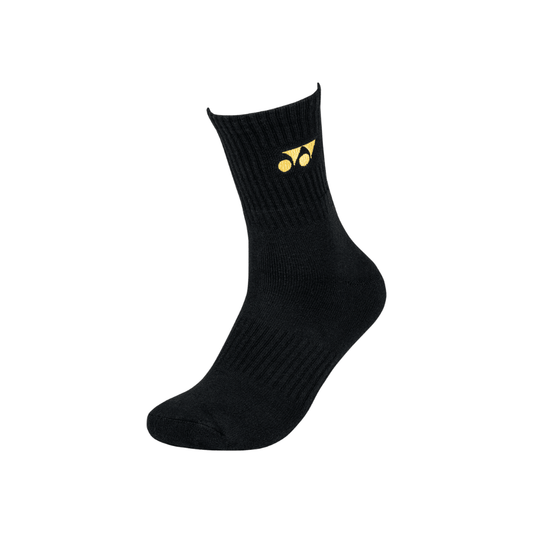 YONEX MEN'S SOCKS SSM-1855-MP6 BLACK YELLOW