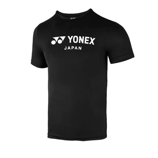 YONEX UNISEX ROUND NECK SHIRT 2839 BLACK WHITE