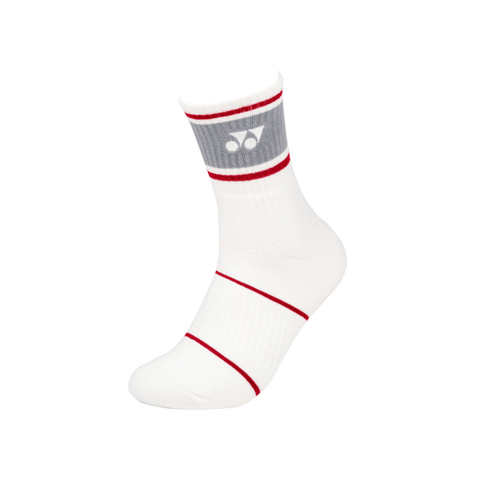 YONEX MEN'S SOCKS SSM-1882-MP6 WHITE