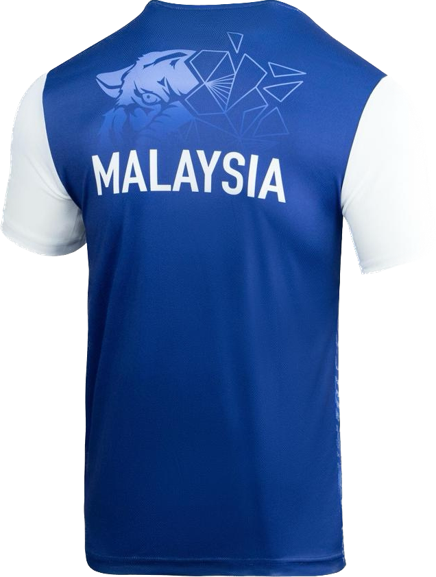 YONEX MALAYSIA MASTER 2023 SOUVENIRS TEE 2454 TWILIGHT BLUE