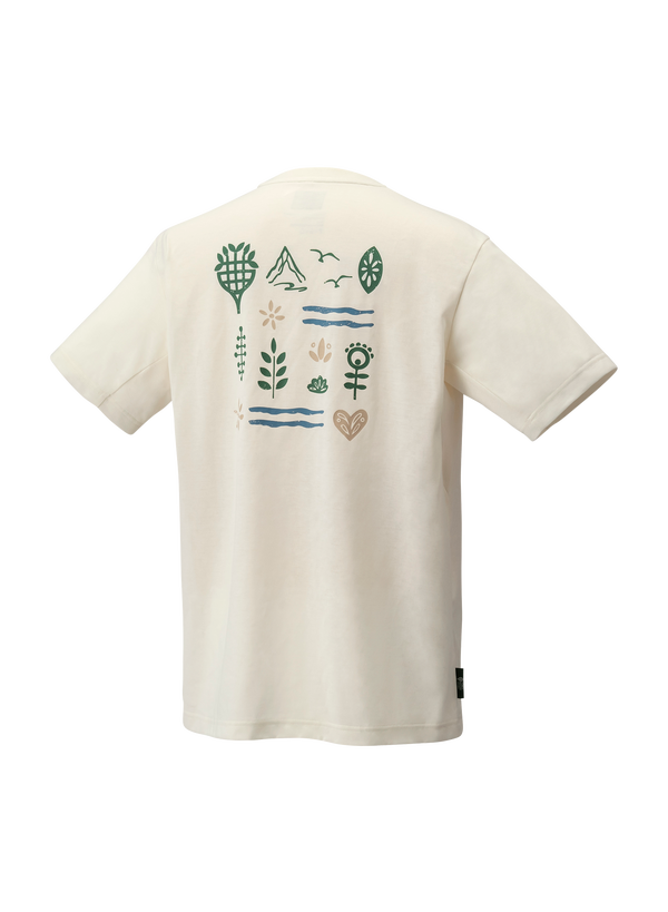 YONEX NATURAL SERIES UNISEX SHIRT 16833EX ICE BEIGE