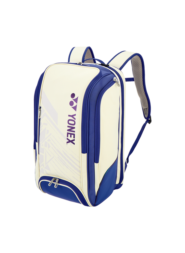 YONEX 2025 EXPERT BACKPACK BA02512EX WHITE/DEEP BLUE