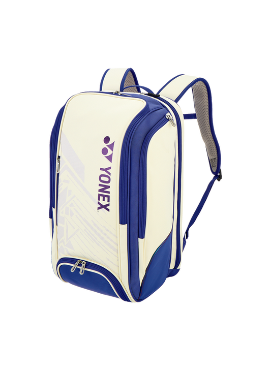 YONEX 2025 EXPERT BACKPACK BA02512EX WHITE/DEEP BLUE