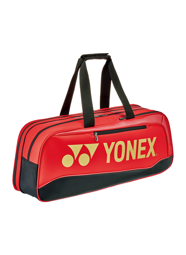 YONEX 2025 EXPERT TOURNAMENT BAG BA02531WEX RED/BLACK