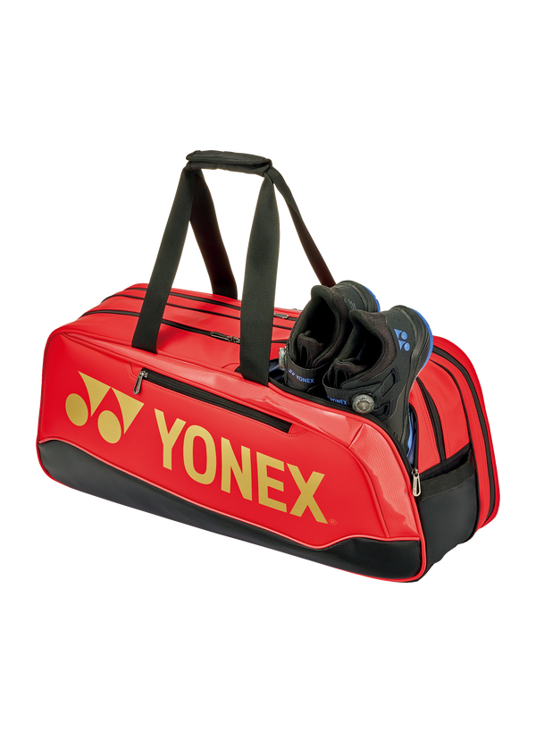 YONEX 2025 EXPERT TOURNAMENT BAG BA02531WEX RED/BLACK