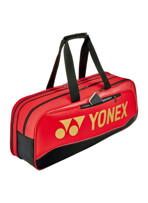 YONEX 2025 EXPERT TOURNAMENT BAG BA02531WEX RED/BLACK