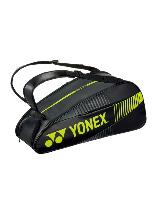 YONEX ACTIVE RACQUET BAG (6PCS) 82426EX BLACK / LIME GREEN