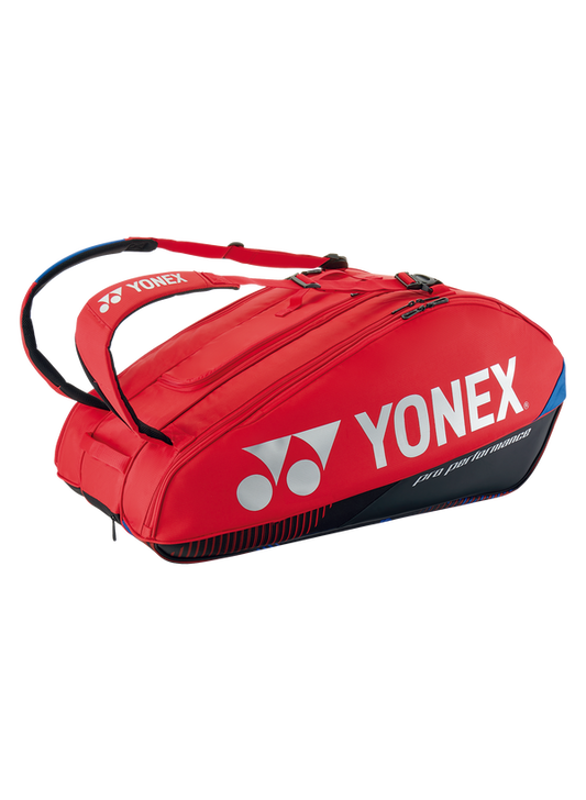 YONEX PRO RACQUET BAG (9PCS) 92429EX SCARLET