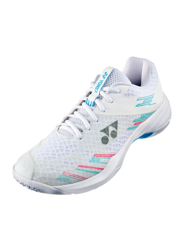 YONEX POWER CUSHION CASCADE ACCEL WIDE WHITE / SKYBLUE