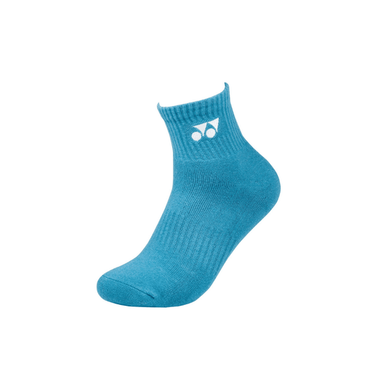 YONEX MEN'S SOCKS SSM-1255-MP6 TURQUOISE BLUE