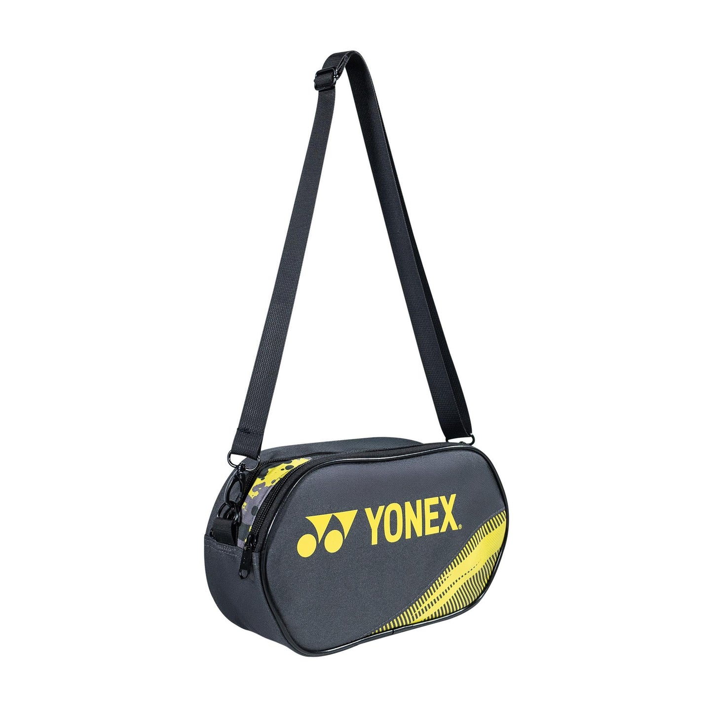 YONEX SLING BAG Q014-224-0339 DARK FLOWER GREY/YELLOW