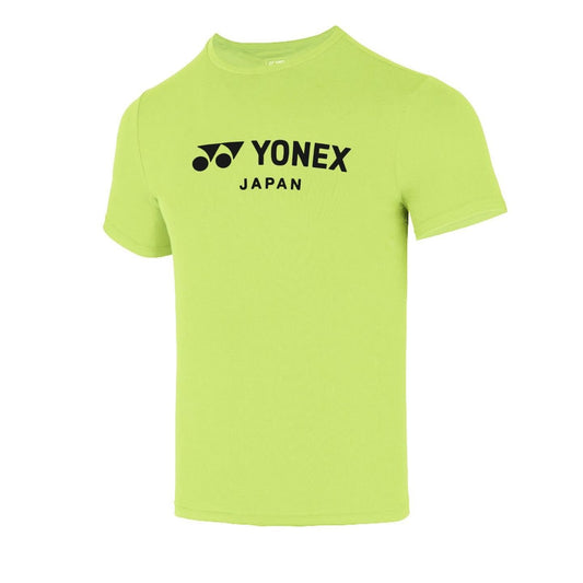 YONEX UNISEX ROUND NECK SHIRT 2839 LIME PUNCH BLACK