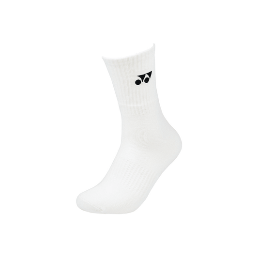 YONEX MEN'S SOCKS SSM-1855-MP6 WHITE BLACK