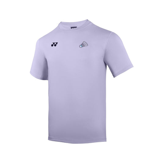 YONEX MALAYSIA OPEN 2025 OFF GAME TEE 2927 ORCHID PETAL  (100% COTTON)