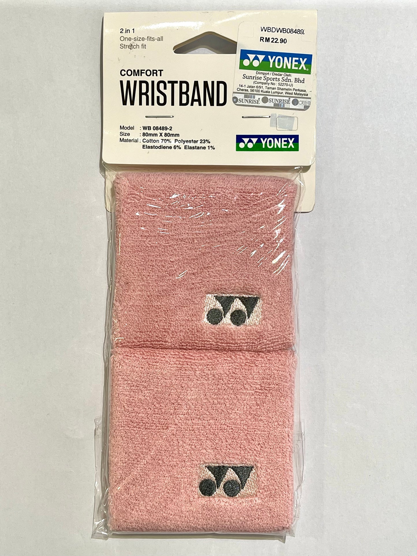 YONEX WRISTBAND WB08489-2