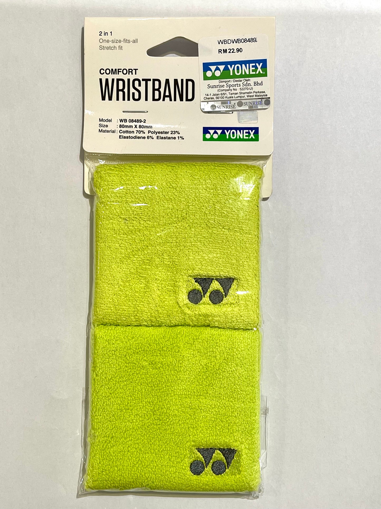 YONEX WRISTBAND WB08489-2